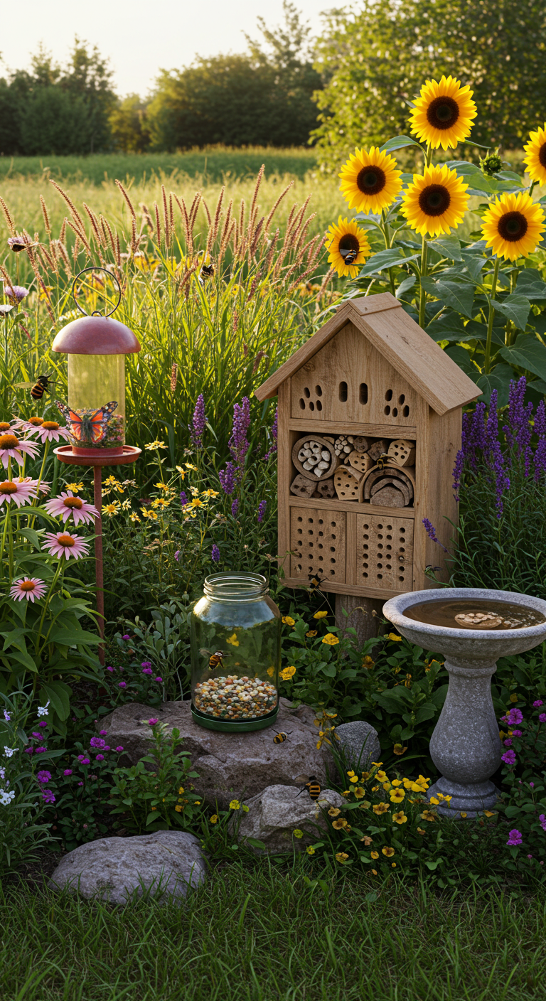 Top 9 DIY projects to attract pollinators to your garden