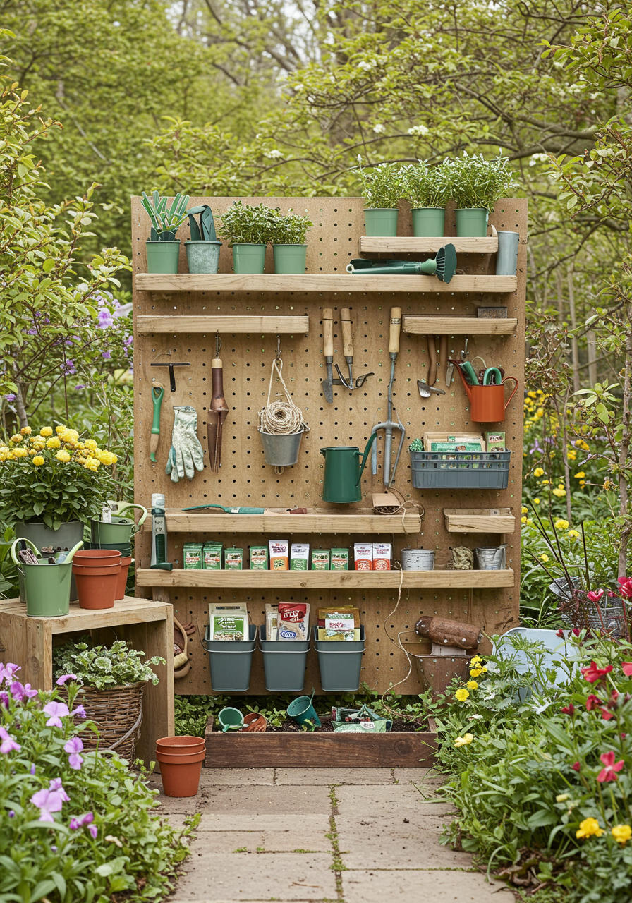 Top 8 DIY garden tool storage solutions
