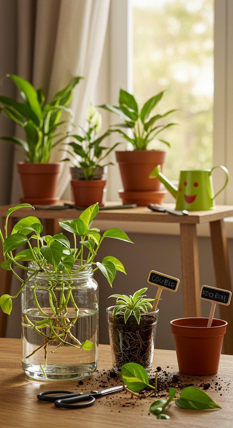 7 Steps to Propagate Your Favorite Houseplants Easily